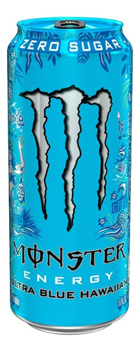 Monster Energy Ultra Blue Hawaiian Cero Azucar 6 P 473 Ml