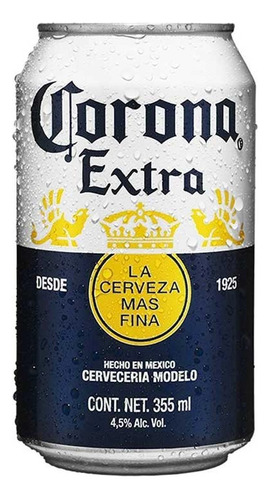 Cerveza Corona En Lata 355ml