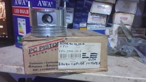 Piston Izusu, Caribe, Troper 0.20 