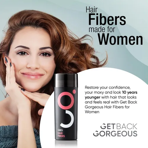 Hair Fibers Get Back Gorgeous Para Cabello Fino, 25 G, Color