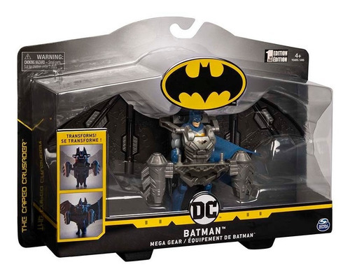 Batman Dc Figura Articulada Con Equipo 10cm 67804 Edu