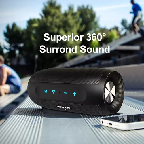 Caixa Original Zealot S16 Estéreo Portátil Bluetooth Speaker