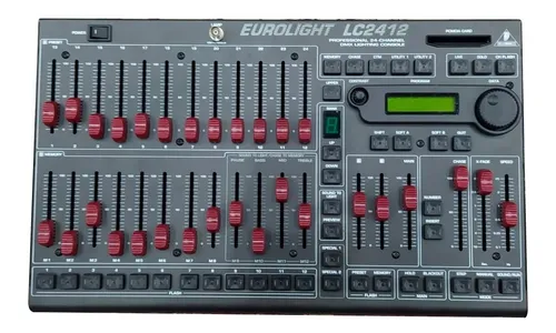 Mesa De Iluminação Behringer Eurolight Lc2412 Showroom