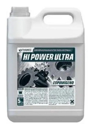 Desengrasante Industrial Hi Power Ultra Bidon 5lts Unidad