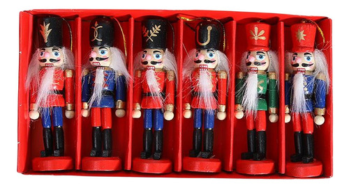 Conjunto De Adornos De Cascanueces De Navidad Figuras De