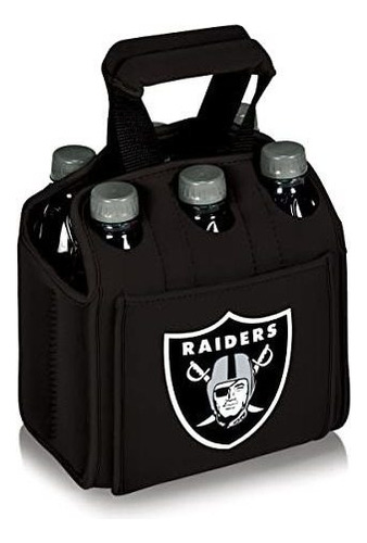 Nfl Oakland Raiders Six Pack Cooler Tot