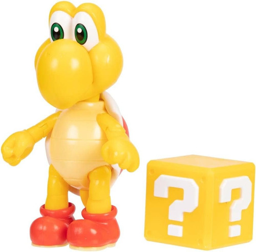 Super Mario - Koopa Rojo Con Bloque De Interrogación