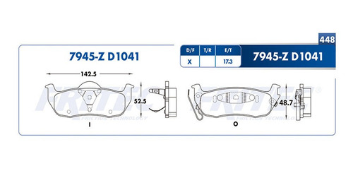 Balatas Traseras Armada 2015 5.6l Fritec Nissan