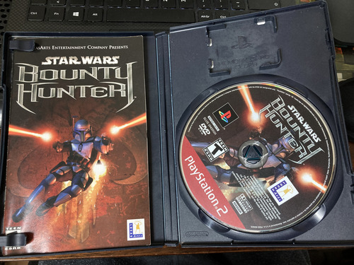 Star Wars Bounty Hunter Playstation 2 Ps2 Jango Fett