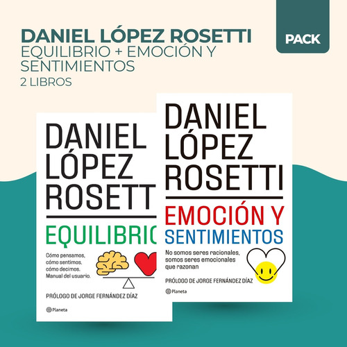 Equilibrio + Emocion Y Sentimientos - 2 Libros - Lopez Roset