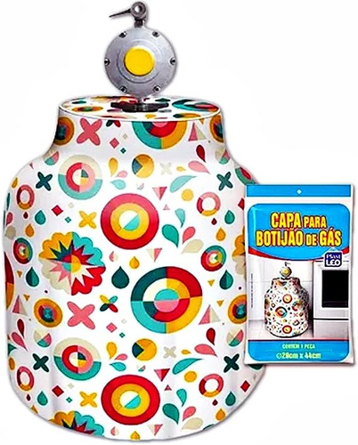 Capa Protetora Para Botijão Plast Leo Capa Bujão De Gás Impermeável