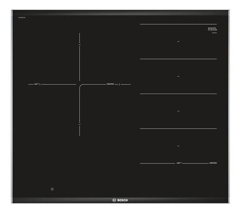 Anafe De Inducción Bosch Pxj675dc1e 60cm Color Negro