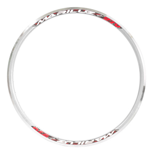 Rin Bicicleta R27 X 1-1/4 X 36h Aluminio Aero Blanco Zla-015