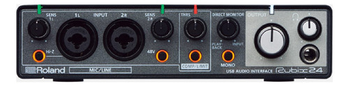 Interfaz De Audio Roland Rubix24 100v/240v