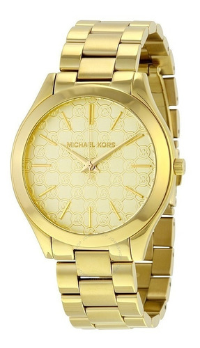 Reloj Michael Kors Mk Mk3335 Dorado Original Dama