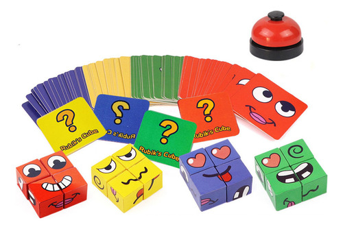 A Juego De Mesa Expression Puzzle Building Blocks