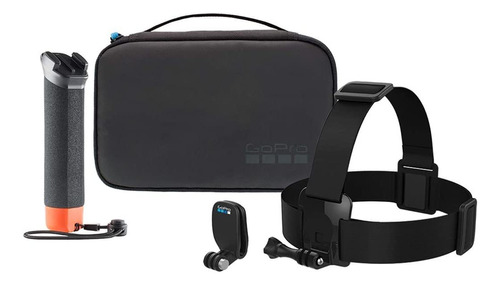 Kit para Go Pro Baston Strap, clipe rápido e estojo compacto