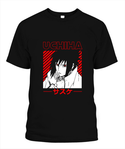 Polera Naruto Shippuden: Sasuke Uchiha