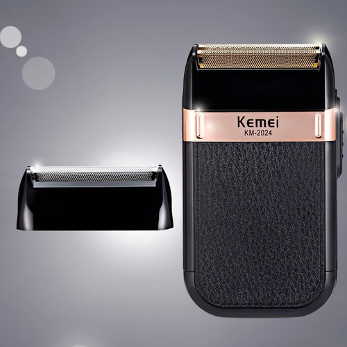 Barbeador Elétrico Shaver Kemei Km-2024 Bivolt Acabamento