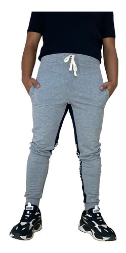 Pans De Hombre Deportivo Jogger Gym Fitness Colores