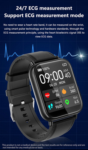 Reloj Inteligente Deportivo Tk10 Para Xiaomi Huawei /ecg+ppg