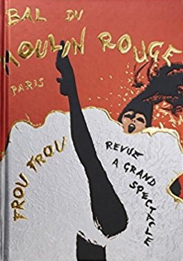 Anotador Moulin Rouge (cartone Con Iman) (rayado) - Anonimo