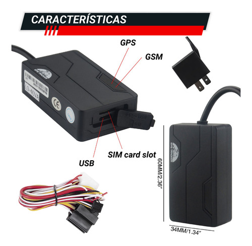 Gps Mini Tracker Localizador Vehicular Tk311b Plataforma