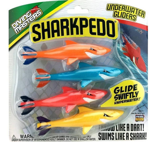 Sharkpedo Planeador Submarino 4 Pack 