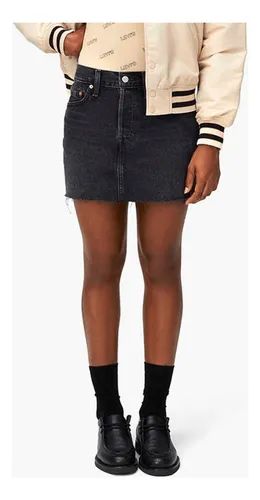 Saia Jeans Levi's® Icon Preta - A46940007 Saia Jeans Levi's® Icon Preta - A46940007
