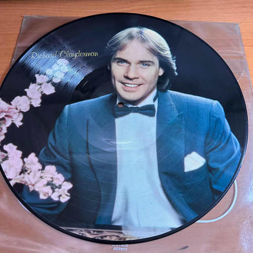 Disco Lp Richard Clayderman Picture Disc 15 Éxitos