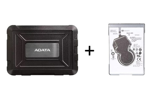 Disco Externo 1tb Antigolpes Adata Ed600 Usb 3.1