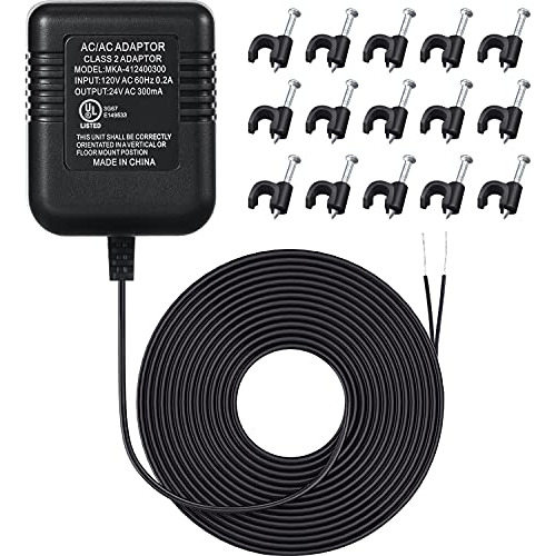 Transformador De 24 Voltios, Adaptador De Cable C, Termostat