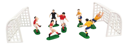 2 Cake Toppers Accesorios Jugadores Ducha Hornear