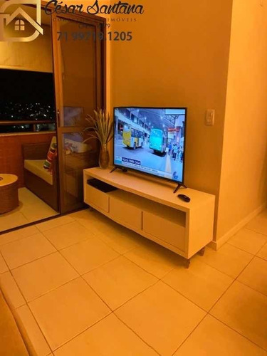Imagem 5 de 14 de Alugo Excelente Apartamento Nascente 3/4 Sendo (01 Suíte) Varanda Gourmet - Paralela Ap02279