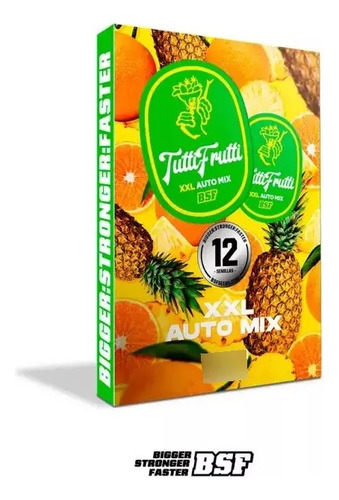 Tutti Frutti Xxl Automix 12 Semillas Bsf Originales