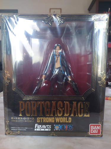 Portgas D Ace Strong World Figuarts Zero Sellado