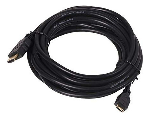 Cable Hdmi - 15 Ft Hdmi Cable - 4k 30awg Mini-hdmi (type C) 