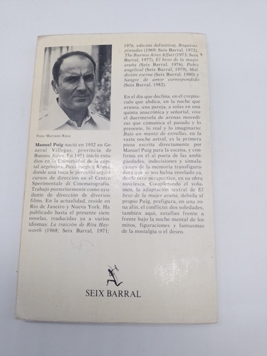 Libro Bajo Un Manto De Estrellas (Usado)