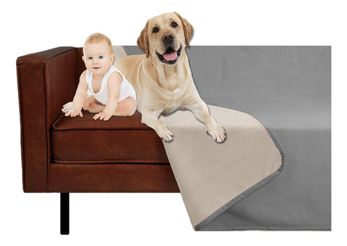 Manta De Cama Para Mascotas, Impermeable, Reversible, De Ter