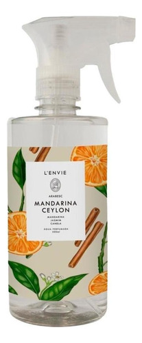 Água Perfumada Mandarina Ceylon 500ml - Lenvie