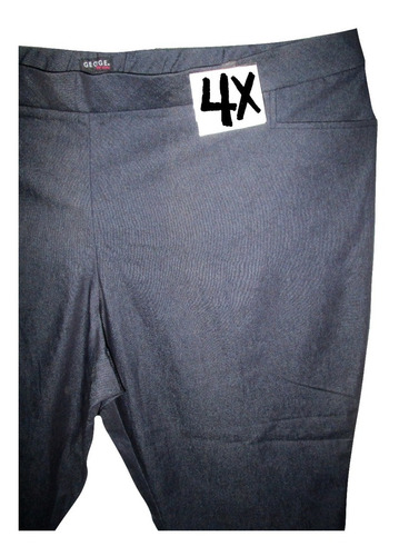 Pantalon Jeans Azul Mezclilla Dama Talla 4x (46/48) George