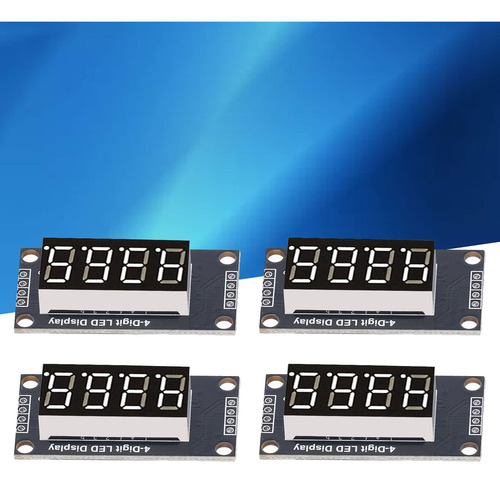 Display Led Digital 4 Dígitos 7 Segmentos 0.36 Pulgadas