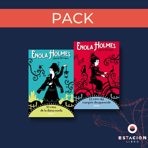 Packsale Enola Holmes 1. El Caso Del Marques Desa + Enola Ho
