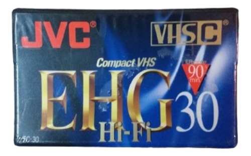 Compact Video Cassette Vhs C Jvc Hi-fi 90' Lp Nuevo
