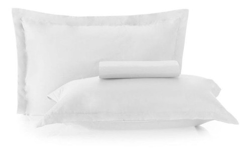 Jogo De Cama King Altenburg Toque Acetinado Branco