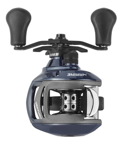 Imagem 4 de 10 de Carretilha Marine Sports Vt5 5 Rolamentos Vara Carbono Linha