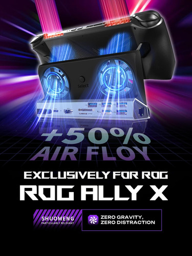 Estación De Acoplamiento 10 En 1 Para Steam Deck Oled Rog Al