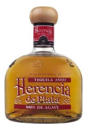Pack De 4 Tequila Herencia De Plata Añejo 750 Ml