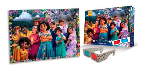 Puzzle Rompecabezas 60 Piezas Encanto 3d Tapimovil 1156