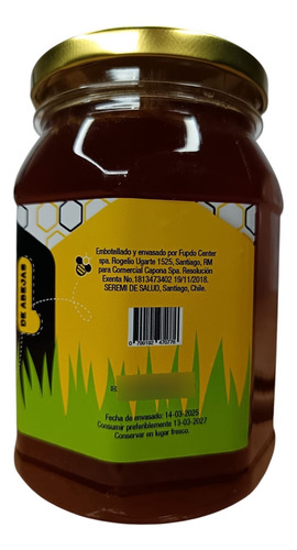 Miel De Abeja Pura 6 X 1 Kilo El Casero Multifloral